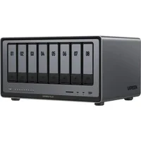 Abbildung von UGREEN NASync DXP8800 Plus 8 Bay Desktop NAS, Intel i5 1235u 10 Core CPU, 8GB DDR5 RAM, 128G SSD, 2 * 10GbE, 2*M.2 NVMe Steckplätze, 8K HDMI, 2*TBT4, Network Attached Storage (Diskless)