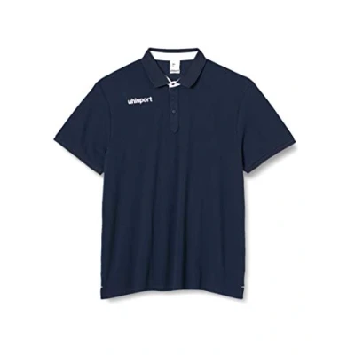 Abbildung von Uhlsport Herren Essential Prime Polo Shirt Poloshirt, Marine/Weiß, S
