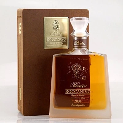 Abbildung von Grappa Berta Roccanivo 44 % vol Alk. 700 ml mit Holzkiste