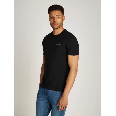 Abbildung von Calvin Klein Enlarged BACK LOGO Tshirt print, Herren, Größe: 3XL, Black