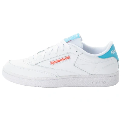 Abbildung von Reebok LOW NON Football CLUB C 85 Trainingsschuh, Herren, Größe: 42, Cloud white kinetic blue dynamic red Schuhe