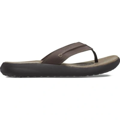 Abbildung von Crocs Zehentrenner &quot;Yukon Vista II Flip&quot;, Sandale, Sommerschuh mit Ziernaht
