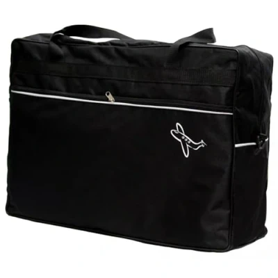 Abbildung von Aves 24 REISETASCHE 55 x 40 20 cm Boardgepäck Reise Koffer HANDGEPÄCK, Schwarz