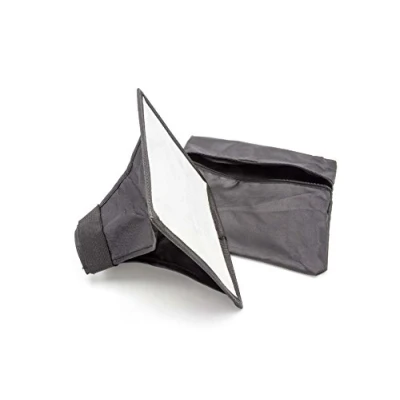 Abbildung von vhbw Universal Blitzlicht Diffusor, 15x17cm, kompatibel mit Kamera Blitz Nikon Speedlight SB 16A, R200, 300, 400, 500, 600, 700, 800