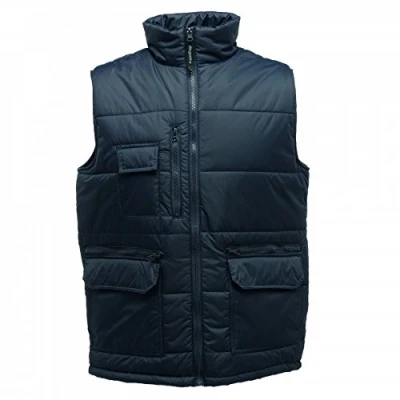 Abbildung von Regatta Steller Professional Thermoweste, mit mehreren Reißverschlüssen, Ripstop, isoliert, Marineblau, Größe XXXL