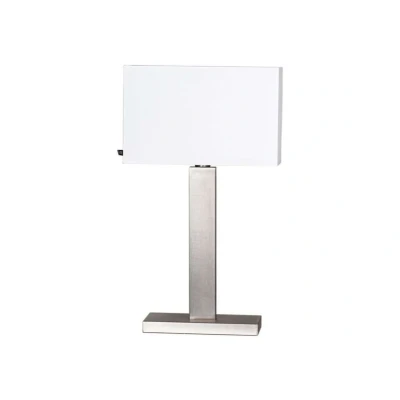 Abbildung von By Rydéns Prime Tischlampe Höhe 69cm nickel/weiß