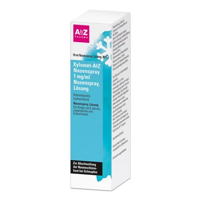 Abbildung von Xylomet abz Nasenspray 1 mg/ml 10 ml