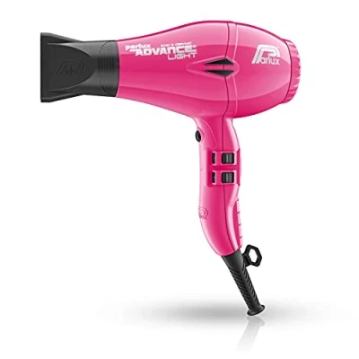 Abbildung von Parlux Profi Ionen Haartrockner Fön Advance Light Ionic &amp; Ceramic, stark (2200 Watt), leicht und kompakt, für alle Styles Haar Typen, pink