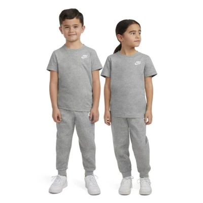 Abbildung von Nike Sportswear Futura TEE Unisex Tshirt basic für Kinder, Größe: 110/116, Dark grey heather