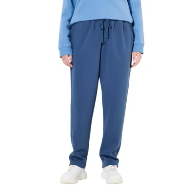 Abbildung von Ulla Popken Damen große Größen Übergrößen Plus Size Sweathose, kuschelweiche Innenseite, Elastikbund
