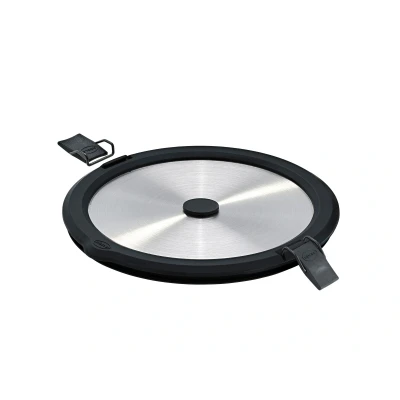 Abbildung von Rösle FLEXX 2GO Edelstahldeckel rund mit Clips 30x16,7cm 1,4l