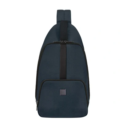 Abbildung von Samsonite Sacksquare Slingbag M Blue Umhängetasche