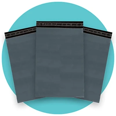 Abbildung von triplast 12,5 x 43 cm Kunststoff Versandtaschen Bag Grau (500 Stück)