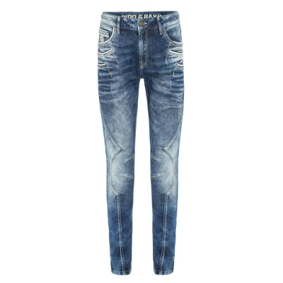Abbildung von Cipo &amp; Baxx Jeans Slim Fit, Herren, Größe: 30x32, Blau
