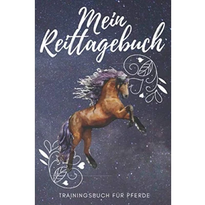 Abbildung von Mein Reittagebuch: Pferdetagebuch für Mädchen. 120 Seiten liebevoll gestaltet. Reittagebuch Mädchen