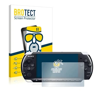 Abbildung von BROTECT Entspiegelungs Schutzglas für Sony PSP 3003 Schutz Folie Panzerfolie Glas Matt [Extrem Kratzfest 9H, Anti Reflex, Fingerprint]