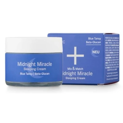 Abbildung von i+m® Sleeping Cream 30ml · Nachtcreme für Männer und Frauen Aufpolsternde Gesichtscreme sensible, Misch trockene Haut Anti Aging Nachtpflege Naturkosmetik, Vegan, Parabenfrei