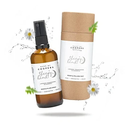 Abbildung von Made by Coopers Natural Room Linen and Cushion Spray Mit ätherischen Ölen, Lavendel, Weihrauch, Kamille (100ml)