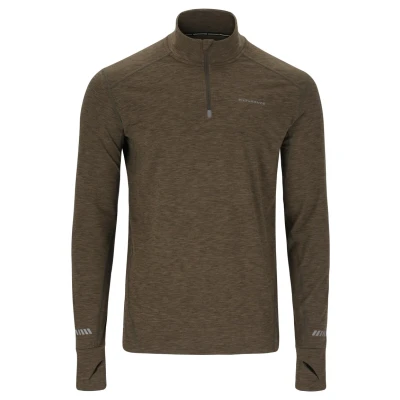 Abbildung von Endurance TUNE M Melange Midlayer Langarmshirt, Herren, Größe: XL, 5135 wren