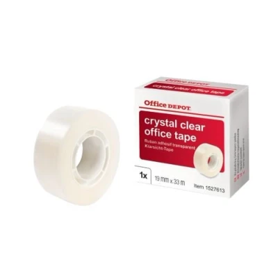 Abbildung von Ruban adhésif Office Depot Crystal 19 mm x 33 m Super Clear