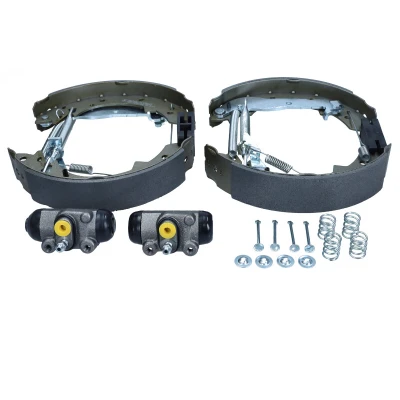 Abbildung von MAXGEAR 19 5650KIT Bremsbacken Hinterachse 228mm 42mm mit Hebel, Radbremszylinder, Zubehör SUZUKI: Samurai SUV (SJ) 1.3 Allrad