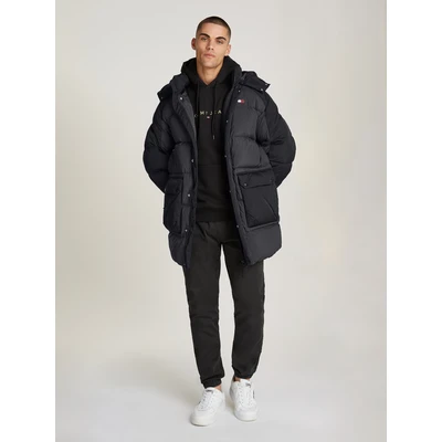 Abbildung von Tommy Jeans TWO TONE Daunenmantel, Herren, Größe: XL, Black