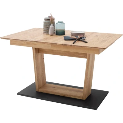 Abbildung von MCA furniture Esstisch &quot;Cuba&quot;, Massivholz ausziehbar, Tischplatte mit Synchronauszug