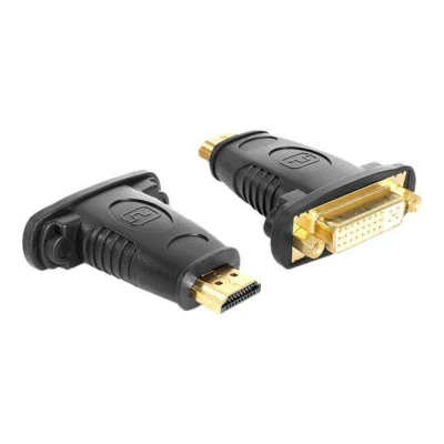 Abbildung von Delock Adapter HDMI male &gt; DVI 24+5 pin female Videoadapter