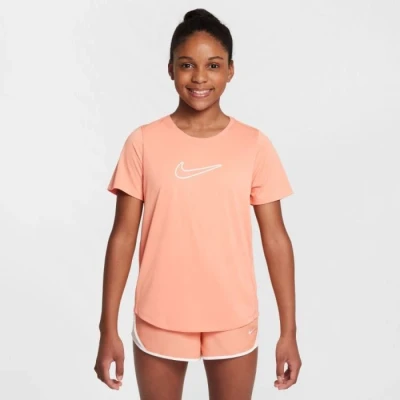 Abbildung von Nike Performance Unisex Sport Tshirt für Kinder, Größe: 137/146, Apricot agate/white