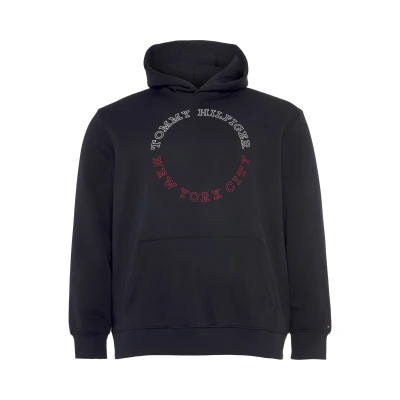 Abbildung von Tommy Hilfiger Btmonotype Roundall Sweatshirt, Herren, Größe: XXL, Desert sky