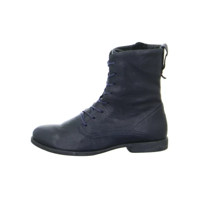 Abbildung von Think! Agrat Schnürstiefelette, Damen, Größe: 39, Blau Schuhe