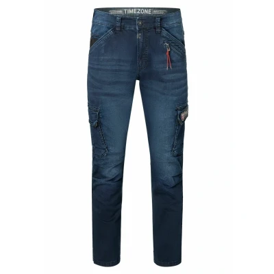 Abbildung von TIMEZONE Regular Fit Jeans Slim Legs Medium Waist 7937 in Blau