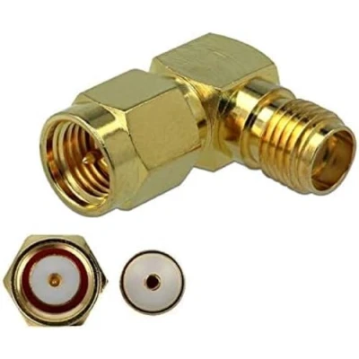 Abbildung von DeLOCK 89994 Koaxialstecker SMA, RP Female Connector/Female Connector, 90, 0 3000MHz