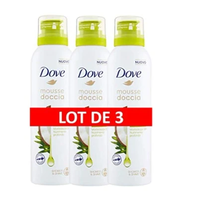 Abbildung von Dove Duschschaum Coconut Oil pflegt und nährt die Haut 200 ml