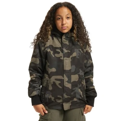 Abbildung von Brandit Übergangsjacke für Kinder, Größe: 122/128, Dark camouflage