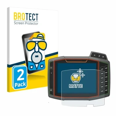 Abbildung von BROTECT Entspiegelungs Schutzfolie für Amazone AmaTron 4 (2 Stück) Matte Displayschutz Folie, Anti Reflex, Fingerprint