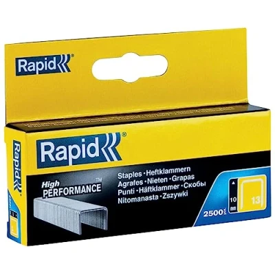 Abbildung von Heftklammern Rapid Tools 13/10 verzinkt 2500Stk/Packung
