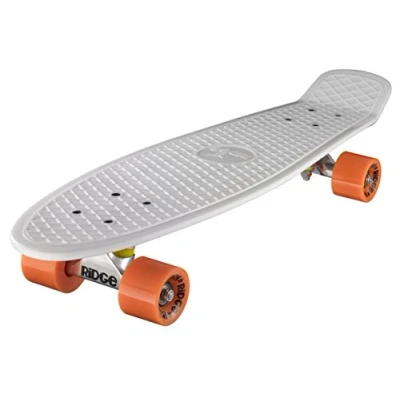 Abbildung von Ridge PB 27 White Orange Skateboard, White/Orange, 69 cm