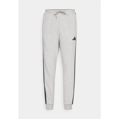 Abbildung von adidas Sportswear Essential Three Stripes Jogginghose, Herren, Größe: XL, Medium grey heather/black