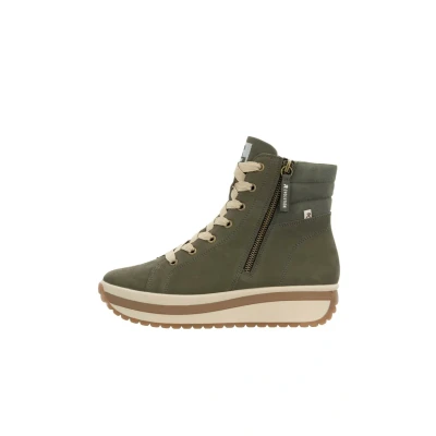 Abbildung von Rieker Evolution Sneaker high, Damen, Größe: 42, Khaki Schuhe