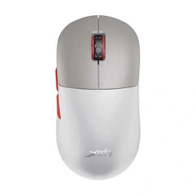 Abbildung von Xtrfy M8 Wireless, Kabellose Ultraleichte Gaming Maus, Optimiert für esports, 2,4 GHz Funk, Extrem Niedrige Front Präzision, Wiederaufladbar, Retro