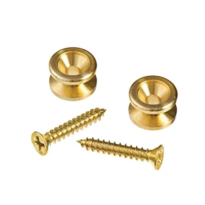Abbildung von Planet Waves PWEP302 2 Solid Brass Guitar Strap End Pins