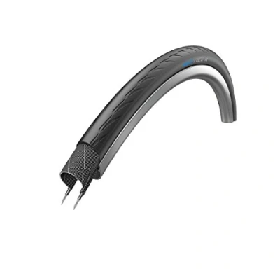 Abbildung von XLC Unisex Erwachsene RaceX Fahrradreife, schwarz, 700x25C