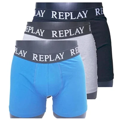 Abbildung von Replay Boxershorts Herren in 3er Pack (3 St., 1 x 3 Stk)