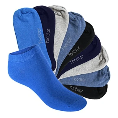 Abbildung von Footstar Kinder Sneaker Socken (10 Paar) Sneak it! Jeanstöne 35 38