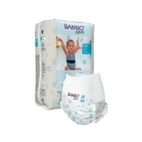 Abbildung von Bambo Nature Schwimmwindel Baby, Größe M (12+ kg), 12 St. Windeln Secure Fit Einweg Badehose Auslaufsicherer Komfort beim Wasserspiel