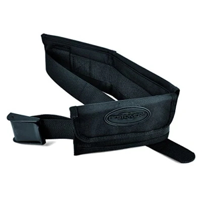 Abbildung von Best Divers ZI0121 Beckengurt Sub mit 3 Taschen, Edelstahl