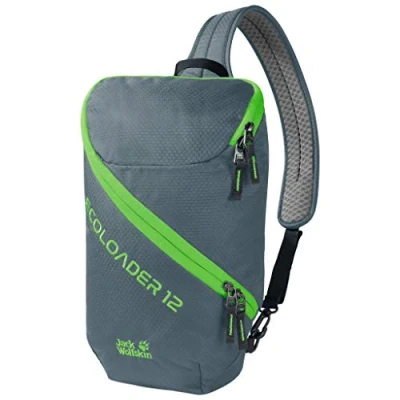 Abbildung von Jack Wolfskin Ecoloader 12 BAG Umhängetasche, Größe: One Size, Storm grey