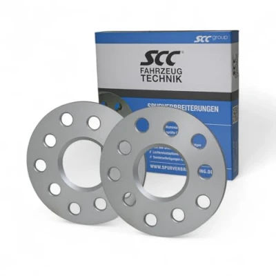Abbildung von SCC Spurverbreiterungen Spurplatten 2x7mm 5x100 5x112 10274E kompatibel mit Volkswagen Vento