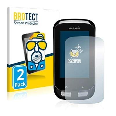 Abbildung von BROTECT Entspiegelungs Schutzfolie für Garmin Edge 1000 (2 Stück) Matte Displayschutz Folie, Anti Reflex, Fingerprint